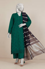 EMBROIDERED 3PC UNSTITCHED