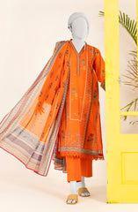EMBROIDERED LAWN 3PC UNSTITCHED