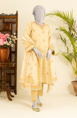 EMBROIDERED WOMEN STITCHED 3PC SUIT