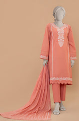 WINTER'24 EMBROIDERED ZARI TAAR 3PCS UNSTITCHED