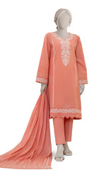 WINTER'24 EMBROIDERED ZARI TAAR 3PCS UNSTITCHED