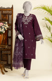 EMBROIDERED WOMEN STITCHED 3PC SUIT