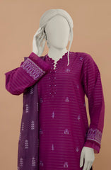 EMBROIDERED ZARI TAAR 3PCS UNSTITCHED