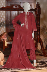 WINTER'24 EMBROIDERED WOMEN STITCHED 3PC SUIT