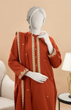 WINTER'24 EMBROIDERED WOMEN STITCHED 3PC SUIT