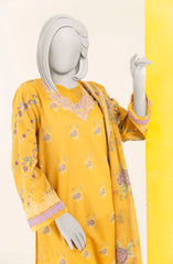 EMBROIDERED LAWN 3PC UNSTITCHED