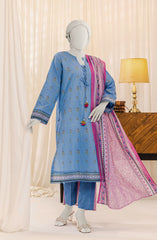 PRINTED LAWN 3PC UNSTITCHED