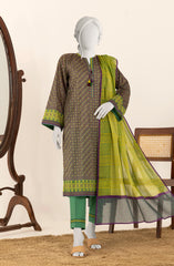 PRINTED 3PC UNSTITCHED