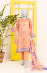 PRINTED 3PC UNSTITCHED