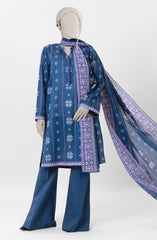 PRINTED 3PC UNSTITCHED