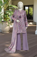 PRINTED LAWN 3PCS UNSTITCHED