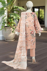 PRINTED LAWN 3PCS UNSTITCHED