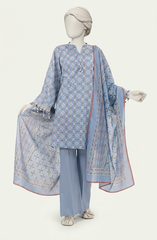 PRINTED LAWN 3PCS UNSTITCHED