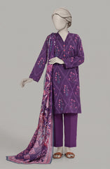 PRINTED LAWN 3PCS UNSTITCHED