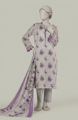 PRINTED LAWN 3PCS UNSTITCHED