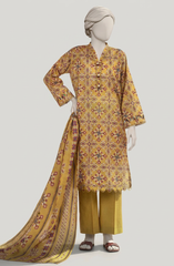 PRINTED LAWN 3PCS UNSTITCHED