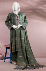 PRINTED HERRINGBONE VISCOSE 3PCS UNSTITCHED