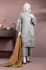 PRINTED VISCOSE KHADDAR 3PCS UNSTITCHED