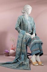 PRINTED VISCOSE KHADDAR 3PCS UNSTITCHED