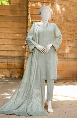 EMBROIDERED KHADDAR 3PCS UNSTITCHED