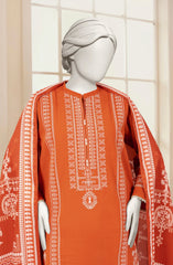 EMBROIDERED KHADDAR 3PCS UNSTITCHED