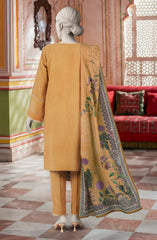 EMBROIDERED KHADDAR 3PCS UNSTITCHED