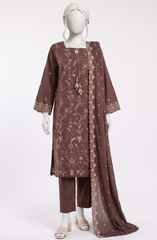 3 PIECE- EMBROIDERED PREMIUM KHADDAR SUIT