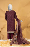 WINTER'24 EMBROIDERED PRINTED WOMEN STITCHED 3PC SUIT