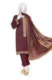 WINTER'24 EMBROIDERED PRINTED WOMEN STITCHED 3PC SUIT