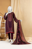WINTER'23 WOMEN EMBROIDERY KHADDAR 3PC UNSTITCHED