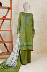 PRINTED TWILL VISCOSE 3PCS UNSTITCHED