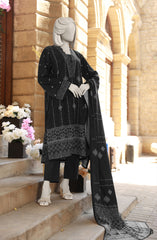 PRINTED TWILL VISCOSE 3PCS UNSTITCHED