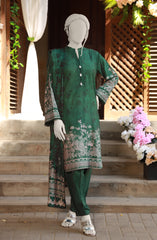 PRINTED TWILL VISCOSE 3PCS UNSTITCHED