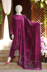 PRINTED TWILL VISCOSE 3PCS UNSTITCHED