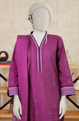 PRINTED KHADDAR STITCHED 3 PIECE