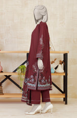 PRINTED KHADDAR STITCHED 3 PIECE