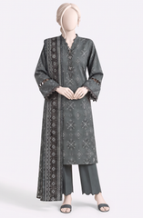 3 PIECE- PRINTED PREMIUM KHADDAR SUIT