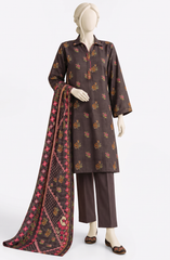 3 PIECE- PRINTED PREMIUM KHADDAR SUIT