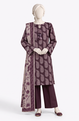 3 PIECE- PRINTED PREMIUM KHADDAR SUIT