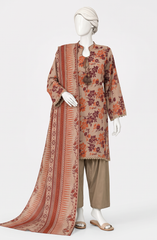 3 PIECE- PRINTED PREMIUM TWILL VISCOSE  SUIT
