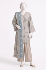 3 PIECE- PRINTED PREMIUM VISCOSE SUIT