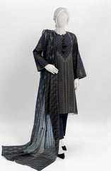 WINTER'23 WOMEN PRINTED MESSURI 3PC UNSTITCHED