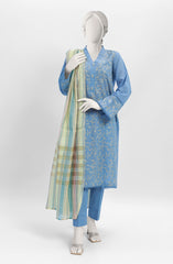 PRE WINTER'23 WOMEN EMBROIDERED 3PC UNSTITCHED