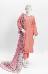PRE WINTER'23 WOMEN EMBROIDERED 3PC UNSTITCHED