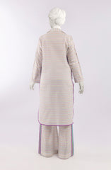 SUMMER'23 PRINTED FENCOTT STITCHED 2PC SUIT