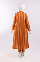 SUMMER'23 PRINTED TRANSLUCENT STITCHED 2PC SUIT