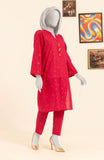 JACQUARD WOMEN STITCHED 2PC SUIT