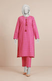 JACQUARD WOMEN STITCHED 2PC SUIT