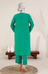 DOBBY WOMEN STITCHED 2PC SUIT