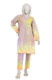 WINTER'24 PRINTED WOMEN STITCHED 2PC SUIT